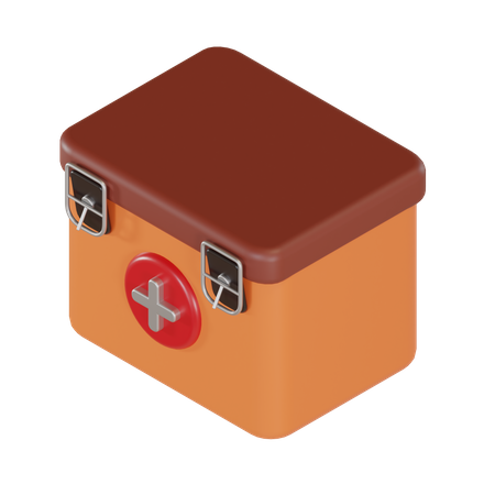 Medical Box  3D Illustration