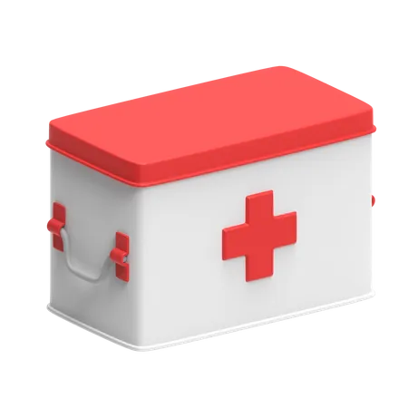 Medical Box  3D Illustration