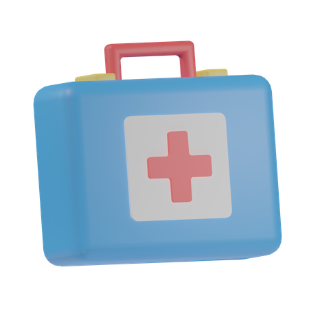 Medical Box  3D Illustration