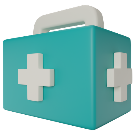 Medical Box  3D Illustration