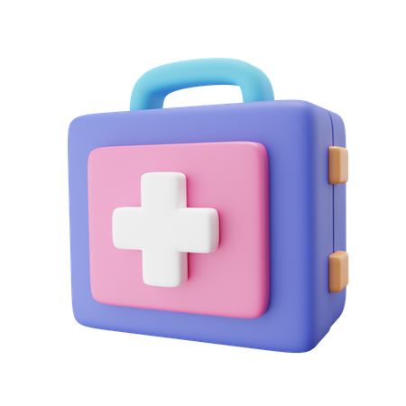 Medical Box 3D Icon