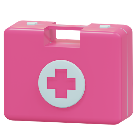 Medical Box 3D Illustration