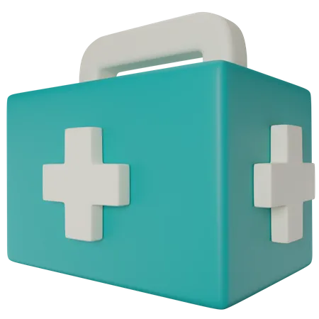Medical Box  3D Illustration