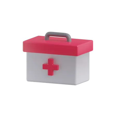 Medical Box  3D Icon