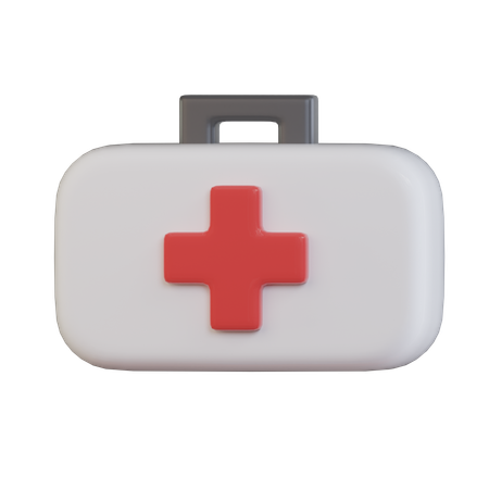 Medical Briefcase  3D Icon