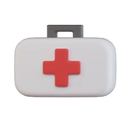 Medical Briefcase  3D Icon