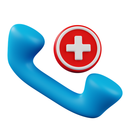 Medical Call  3D Icon