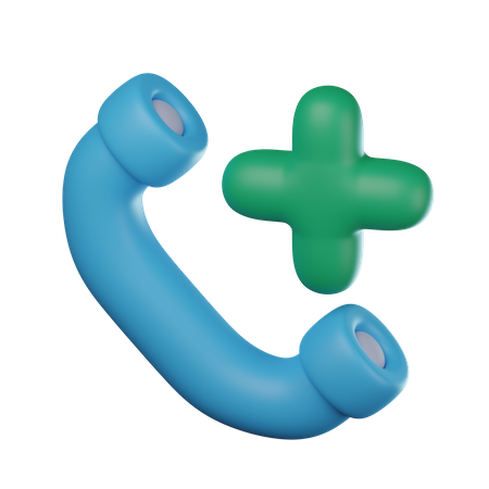 Medical Call  3D Icon