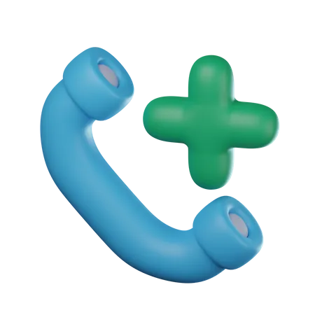 Medical Call  3D Icon