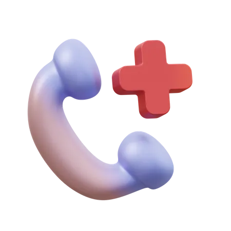 Medical Call  3D Icon