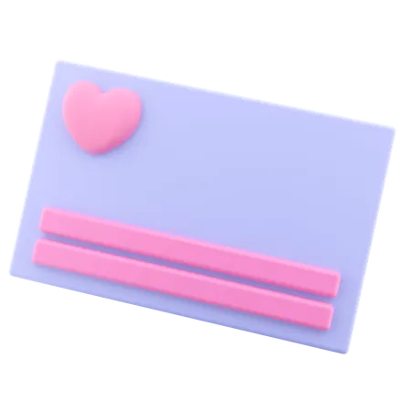 Medical Card  3D Icon