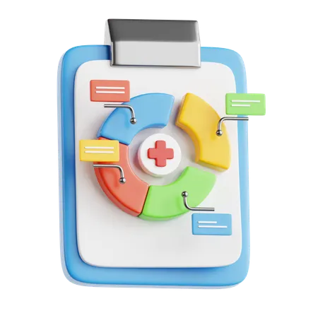 Medical chart  3D Icon