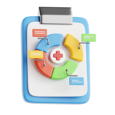 Medical chart  3D Icon