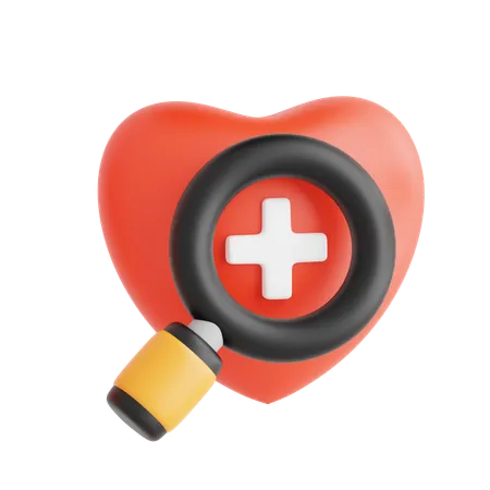 Medical Check  3D Icon