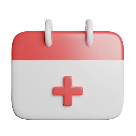 Medical Checkup Schedule 3D Icon