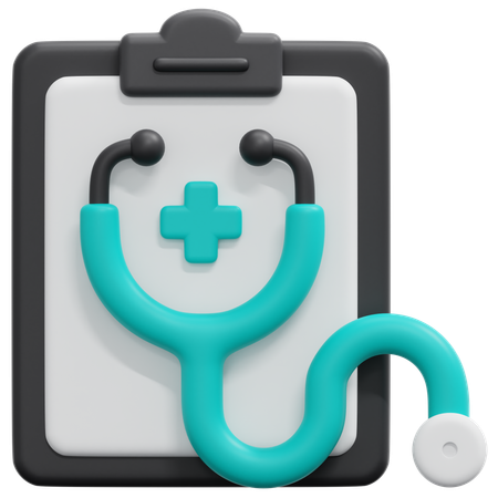 Medical Checkup  3D Icon