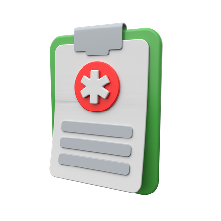 Medical Checkup  3D Icon