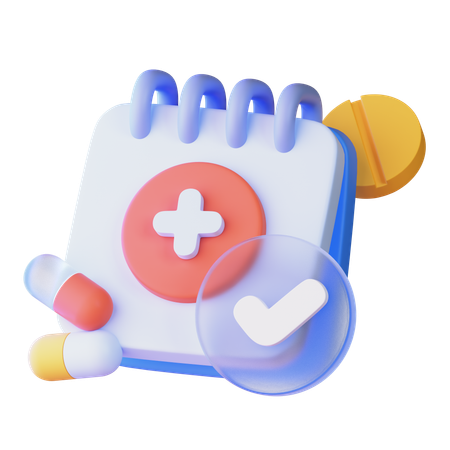 Medical Checkup  3D Icon