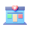 3d medical clinic emoji