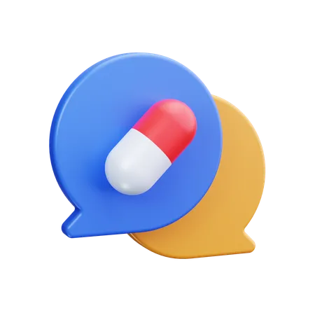 Medical Conversation  3D Icon