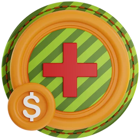 Medical Cost  3D Icon