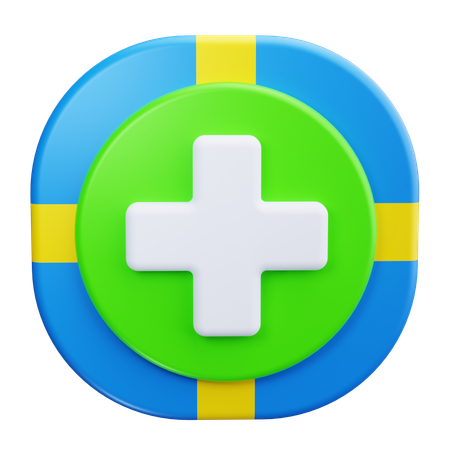 Medical Cross  3D Icon