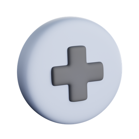 Medical Cross  3D Icon