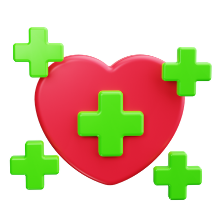 Medical Donation  3D Icon