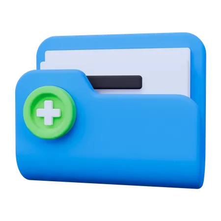 Medical File  3D Icon