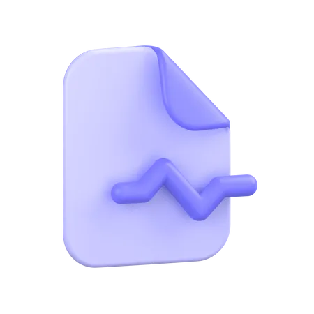 Medical File 3D Icon