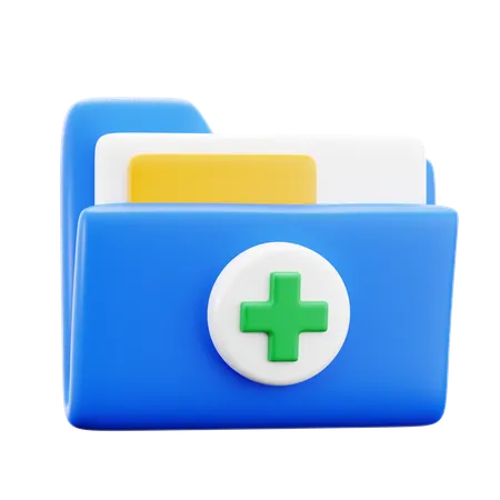 Medical Folder  3D Icon