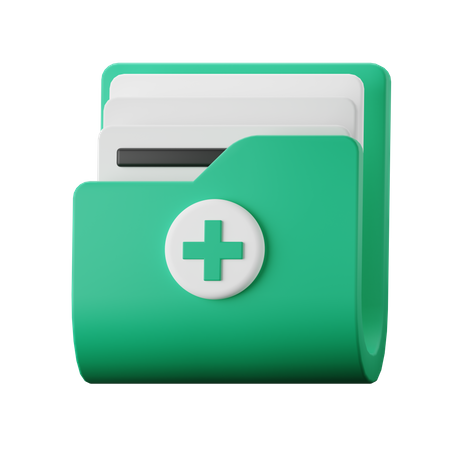 Medical Folder  3D Icon