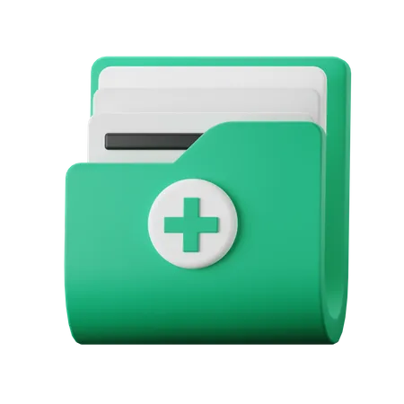 Medical Folder  3D Icon