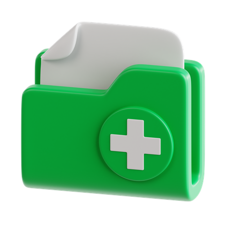 Medical Folder  3D Icon