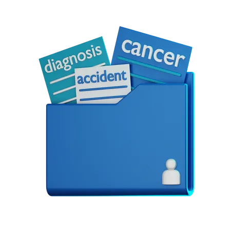 Medical Folder  3D Icon