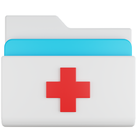 Medical Folder  3D Icon