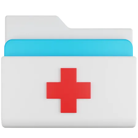 Medical Folder  3D Icon