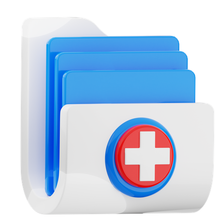 Medical Folder  3D Icon