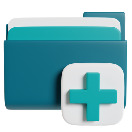 Medical Folder Icon  3D Icon