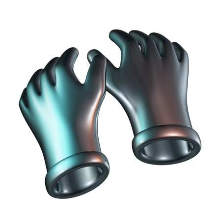 Medical Gloves  3D Icon