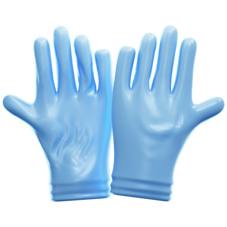 Medical Gloves  3D Icon
