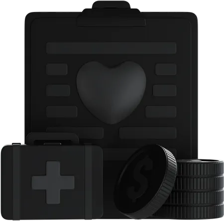 Medical Healh Inscurance  3D Icon