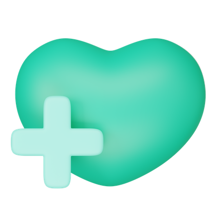 Medical Heart  3D Icon