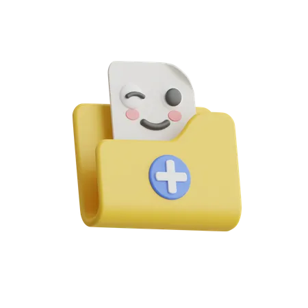 Medical History  3D Icon