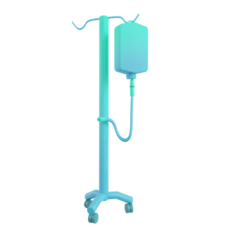 Medical Infusion  3D Illustration