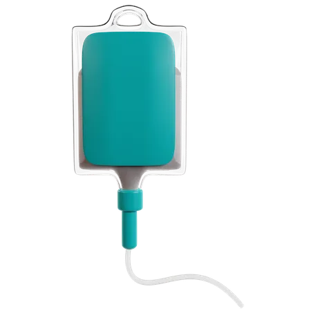 Medical Infusion Bag  3D Icon