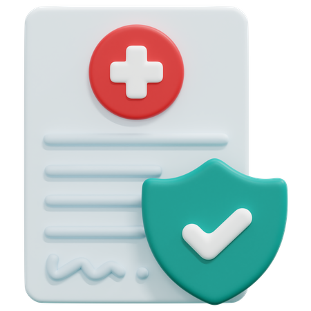 Medical Insurance  3D Icon