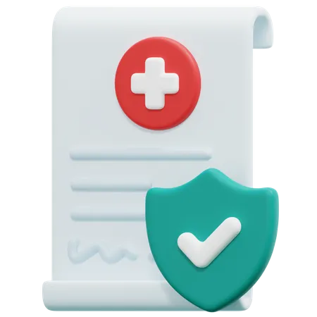 Medical Insurance  3D Icon