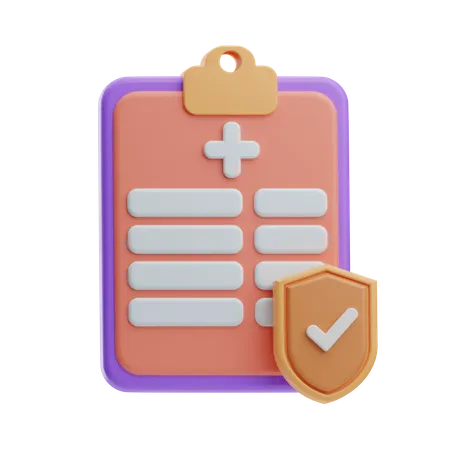 Medical Insurance  3D Icon