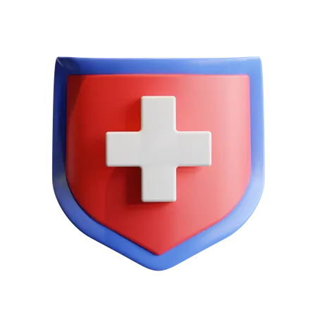 Immune Icon With 3 D Style 3D Illustration